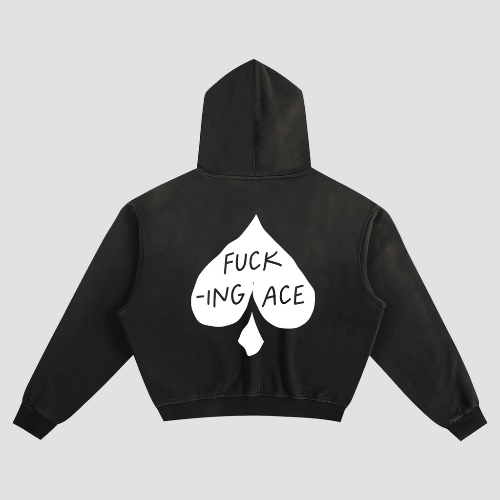 F*cking Ace - Sunfade Boxy Hoodie